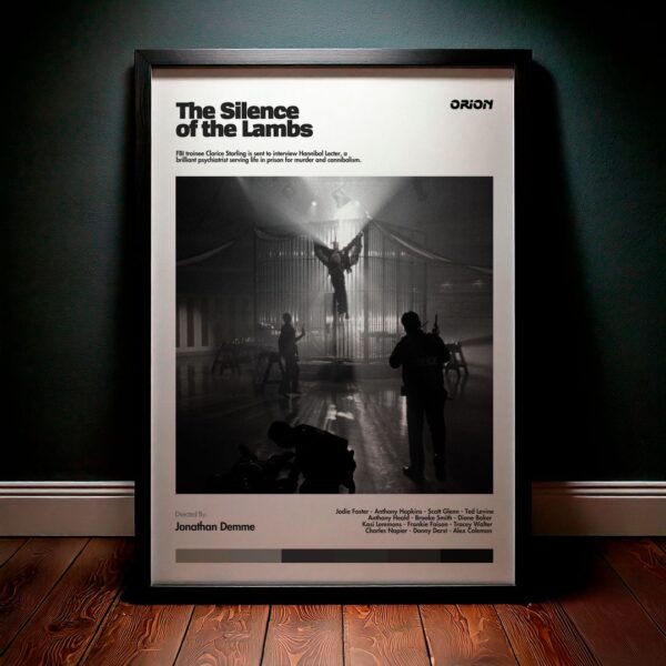 Cuadro The Silence of the Lambs (El Silencio de los Inocentes) Modelo 04