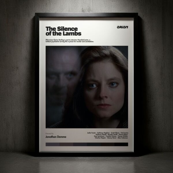 Cuadro The Silence of the Lambs (El Silencio de los Inocentes) Modelo 02