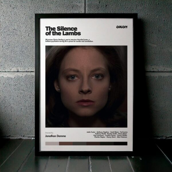 Cuadro The Silence of the Lambs (El Silencio de los Inocentes) Modelo 03