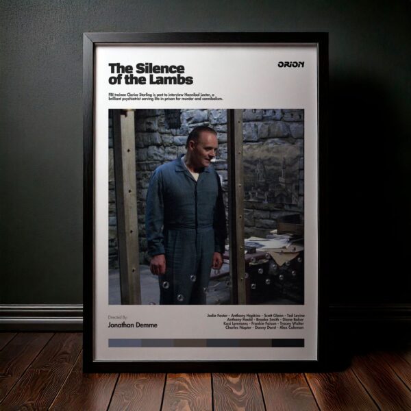Cuadro The Silence of the Lambs (El Silencio de los Inocentes) Modelo 01