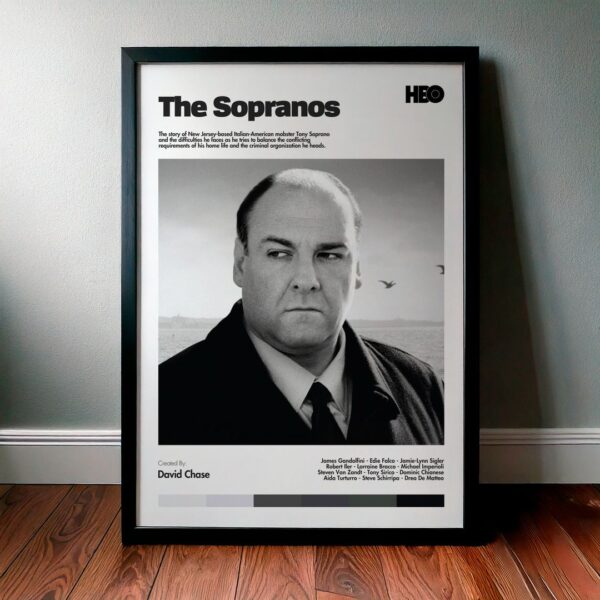 Cuadro The Sopranos (Los Soprano) Modelo 02