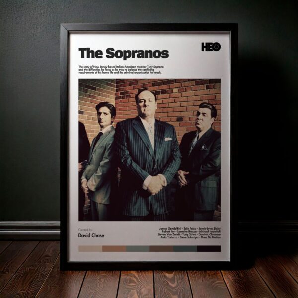 Cuadro The Sopranos (Los Soprano) Modelo 03