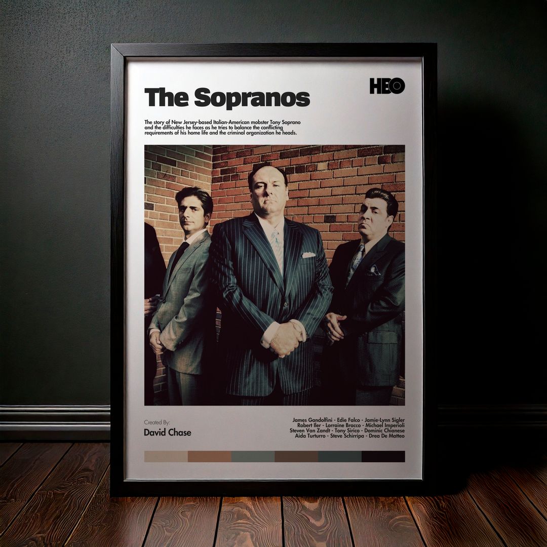 Cuadro The Sopranos (Los Soprano) Modelo 03