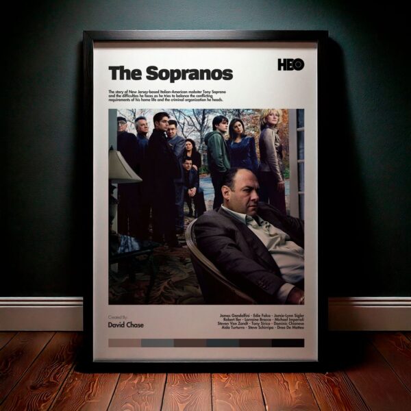 Cuadro The Sopranos (Los Soprano) Modelo 04