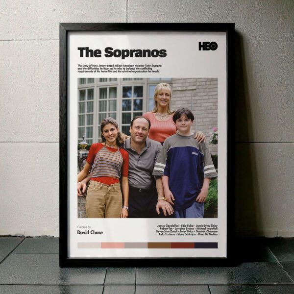 Cuadro The Sopranos (Los Soprano) Modelo 05