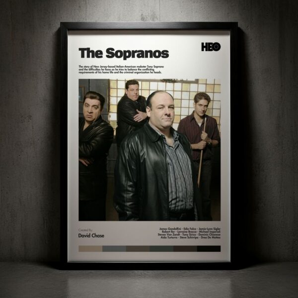 Cuadro The Sopranos (Los Soprano) Modelo 06