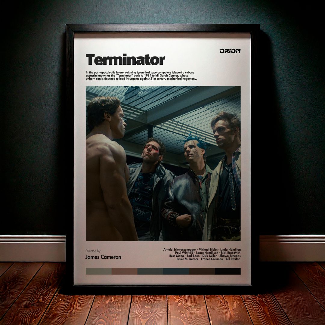 Cuadro The Terminator (Terminator: El Exterminador) Modelo 04