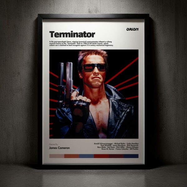 Cuadro The Terminator (Terminator: El Exterminador) Modelo 01