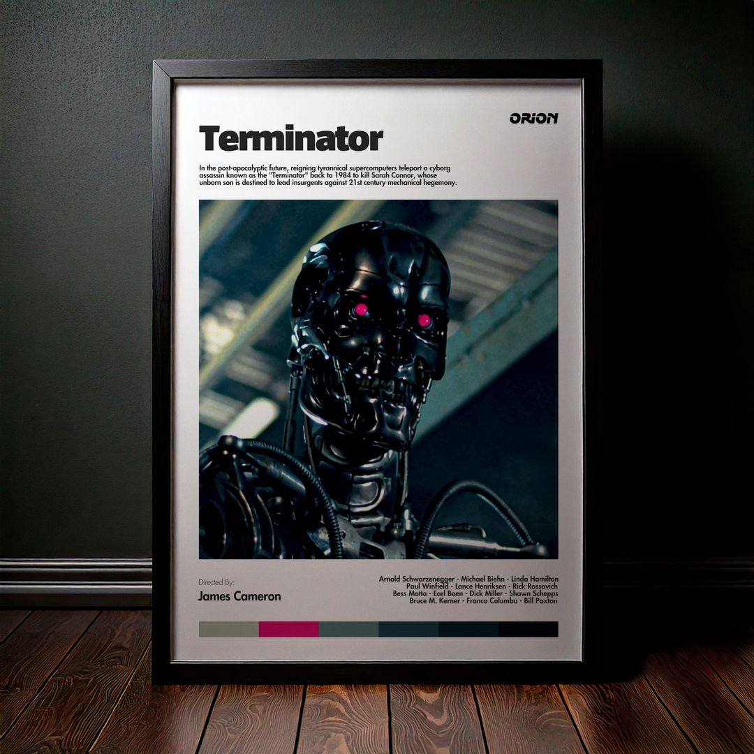 Cuadro The Terminator (Terminator: El Exterminador) Modelo 06