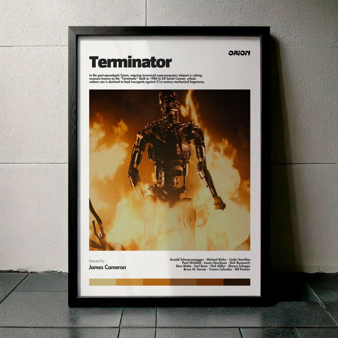 Cuadro The Terminator (Terminator: El Exterminador) Modelo 08