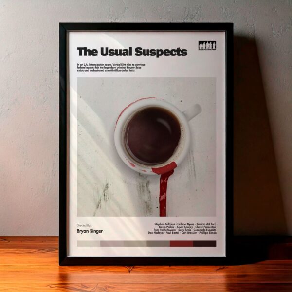 Cuadro The Usual Suspects (Los sospechosos de siempre) Modelo 02