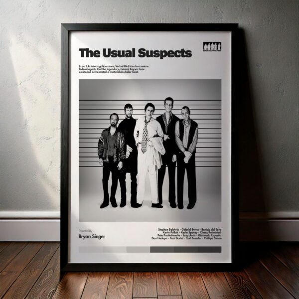 Cuadro The Usual Suspects (Los sospechosos de siempre) Modelo 03