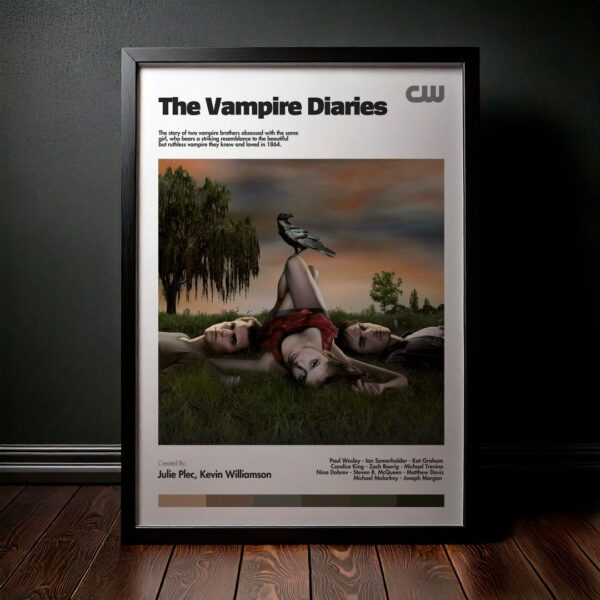 Cuadro The Vampire Diaries (Diarios de Vampiros) Modelo 01