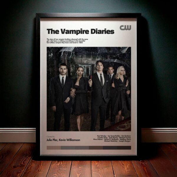 Cuadro The Vampire Diaries (Diarios de Vampiros) Modelo 02