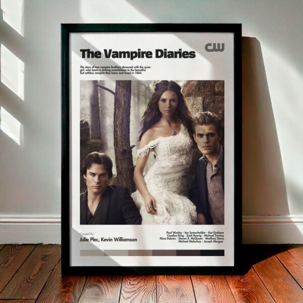 Cuadro The Vampire Diaries (Diarios de Vampiros) Modelo 03
