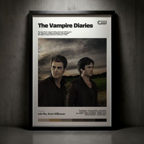 Cuadro The Vampire Diaries (Diarios de Vampiros) Modelo 04