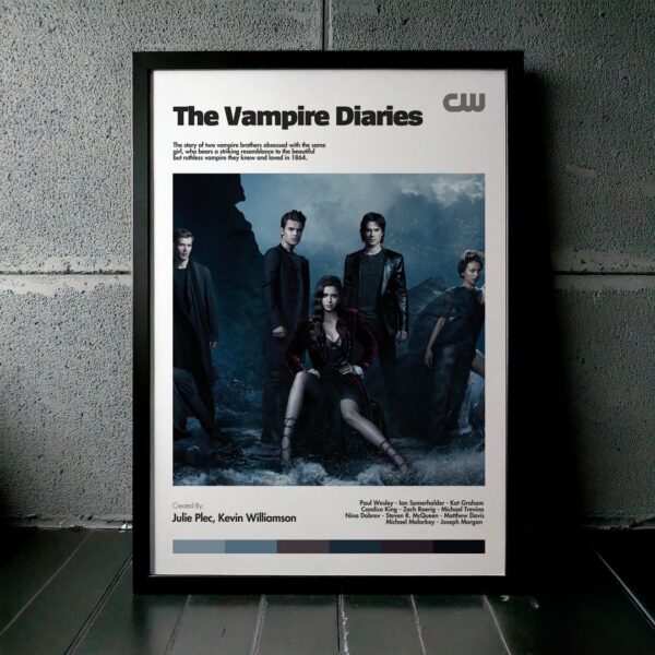 Cuadro The Vampire Diaries (Diarios de Vampiros) Modelo 05