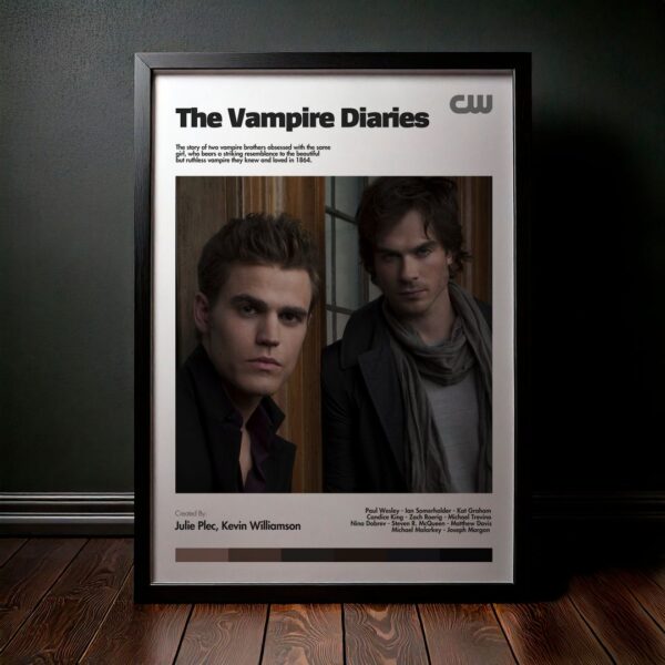 Cuadro The Vampire Diaries (Diarios de Vampiros) Modelo 06