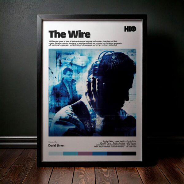 Cuadro The Wire (Los Vigilantes) Modelo 02