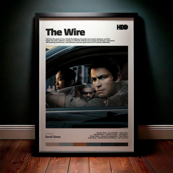 Cuadro The Wire (Los Vigilantes) Modelo 01