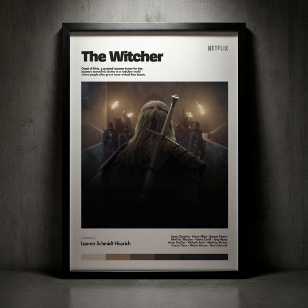 Cuadro The Witcher Modelo 10