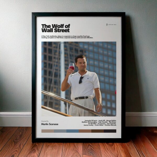 Cuadro The Wolf of Wall Street (El Lobo de Wall Street) Modelo 03