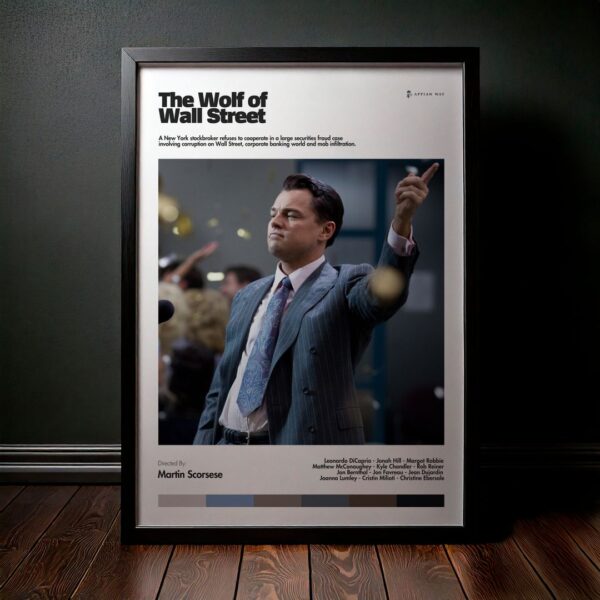 Cuadro The Wolf of Wall Street (El Lobo de Wall Street) Modelo 07