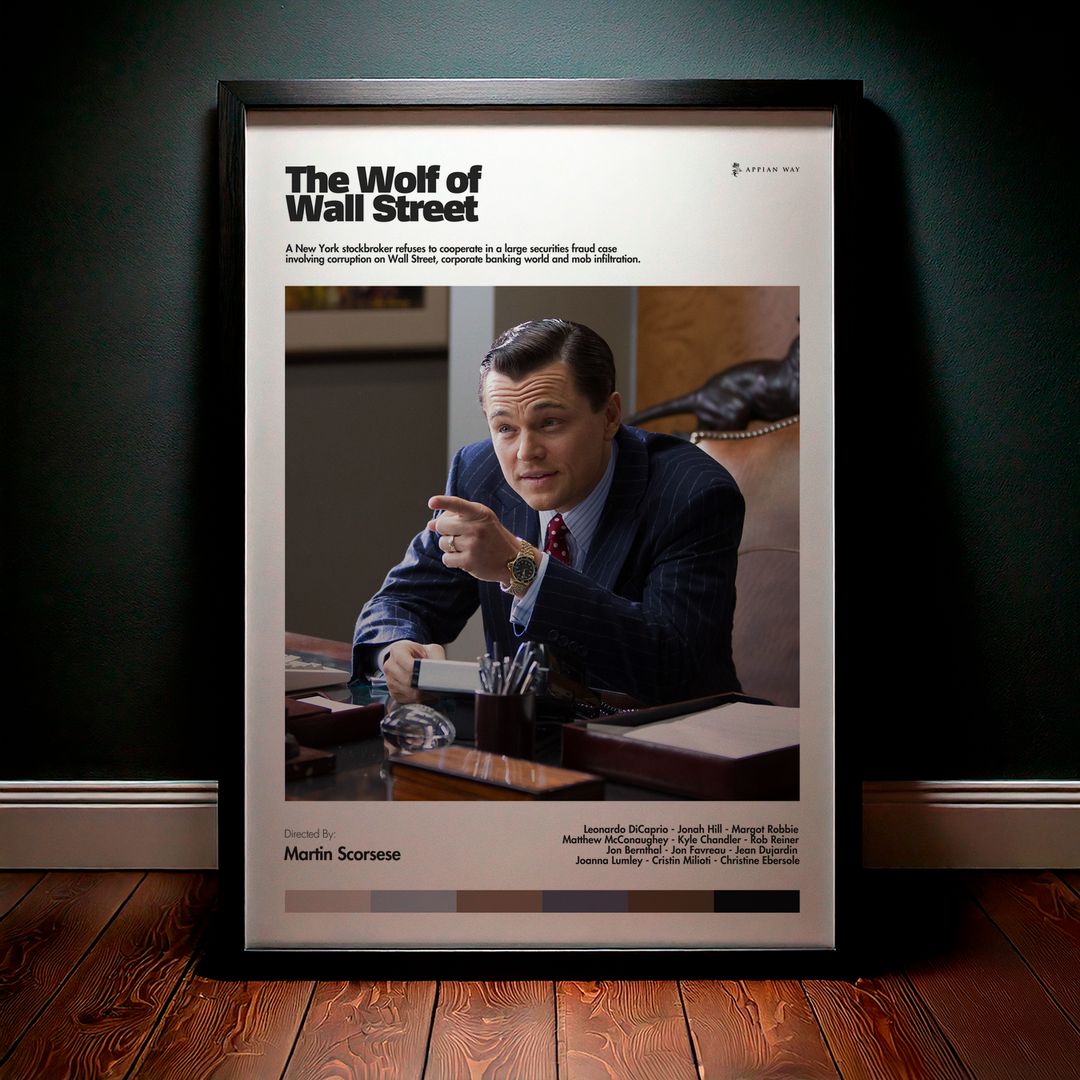 Cuadro The Wolf of Wall Street (El Lobo de Wall Street) Modelo 08
