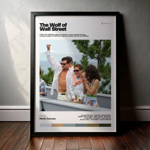 Cuadro The Wolf of Wall Street (El Lobo de Wall Street) Modelo 09