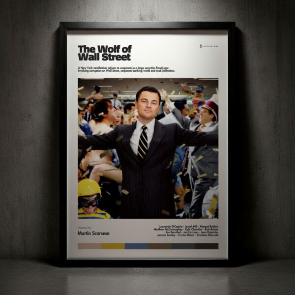 Cuadro The Wolf of Wall Street (El Lobo de Wall Street) Modelo 01