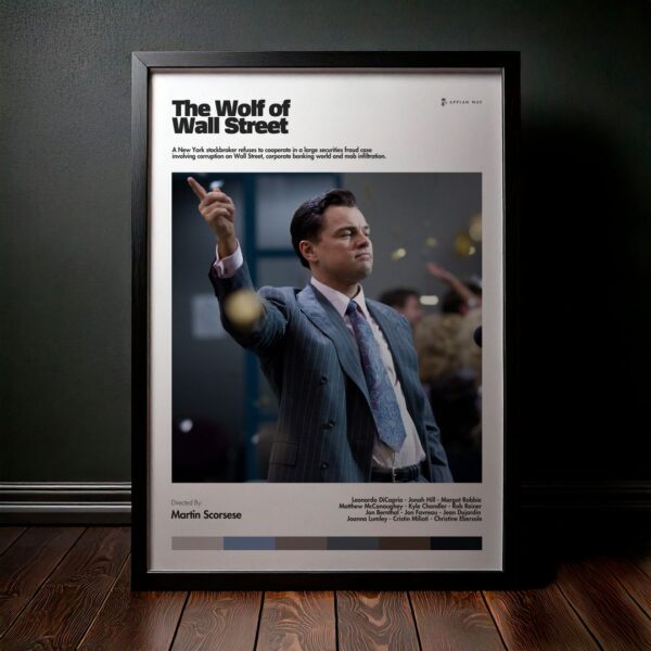 Cuadro The Wolf of Wall Street (El Lobo de Wall Street) Modelo 02