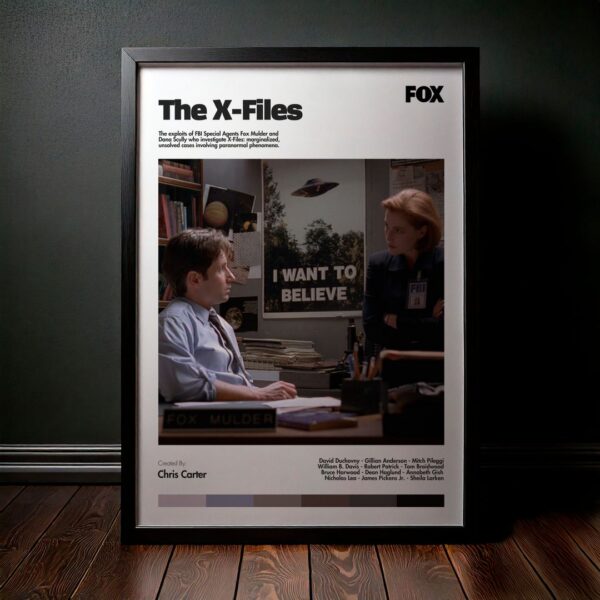 Cuadro The X-Files (Los Expedientes Secretos X) Modelo 08