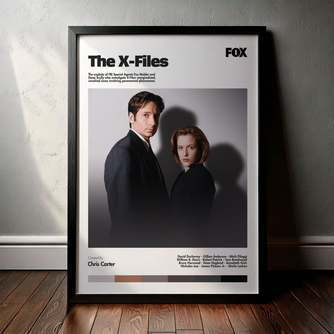 Cuadro The X-Files (Los Expedientes Secretos X) Modelo 13