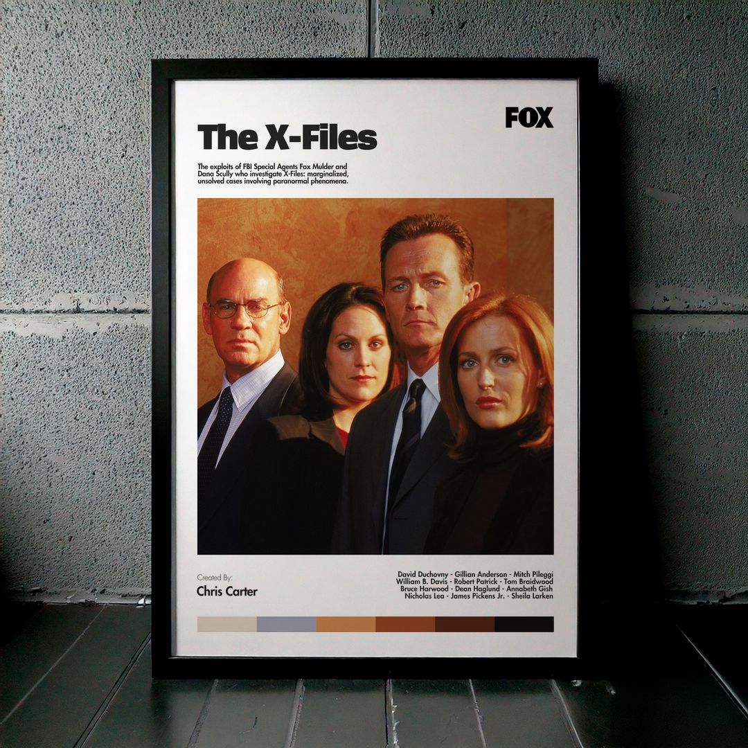 Cuadro The X-Files (Los Expedientes Secretos X) Modelo 12