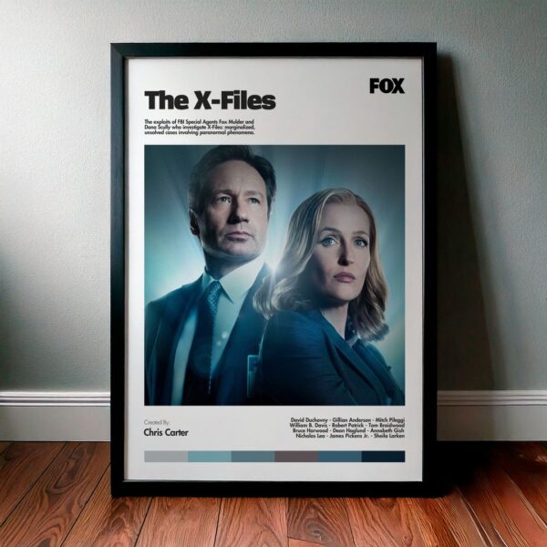 Cuadro The X-Files (Los Expedientes Secretos X) Modelo 01
