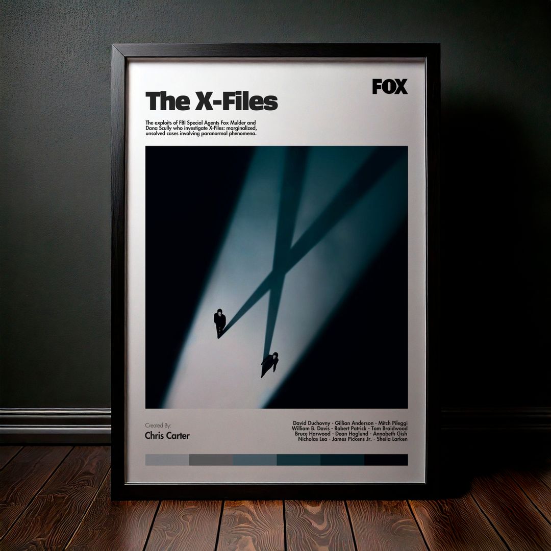 Cuadro The X-Files (Los Expedientes Secretos X) Modelo 14