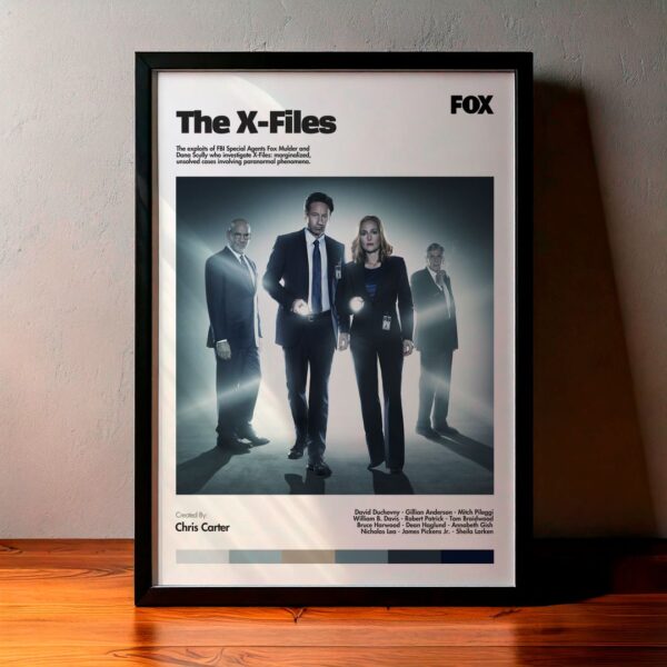 Cuadro The X-Files (Los Expedientes Secretos X) Modelo 02