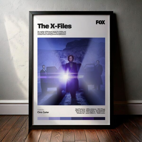 Cuadro The X-Files (Los Expedientes Secretos X) Modelo 04