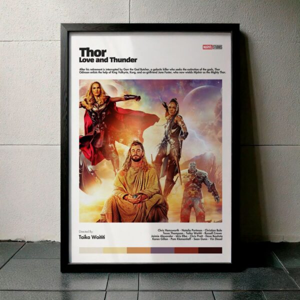 Cuadro Thor: Love and Thunder (Thor: Amor y Trueno) Modelo 03