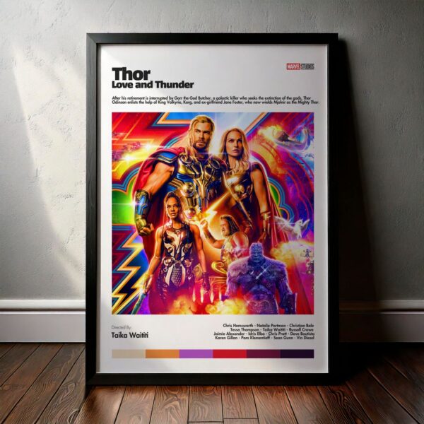 Cuadro Thor: Love and Thunder (Thor: Amor y Trueno) Modelo 04