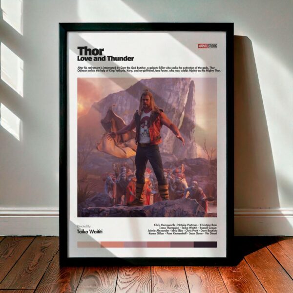 Cuadro Thor: Love and Thunder (Thor: Amor y Trueno) Modelo 05