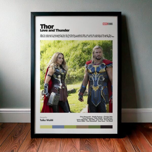 Cuadro Thor: Love and Thunder (Thor: Amor y Trueno) Modelo 06