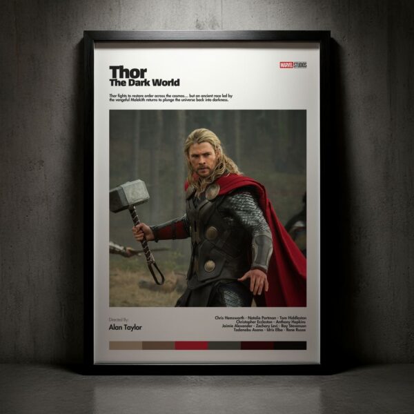 Cuadro Thor: The Dark World (Thor: un mundo oscuro) Modelo 02