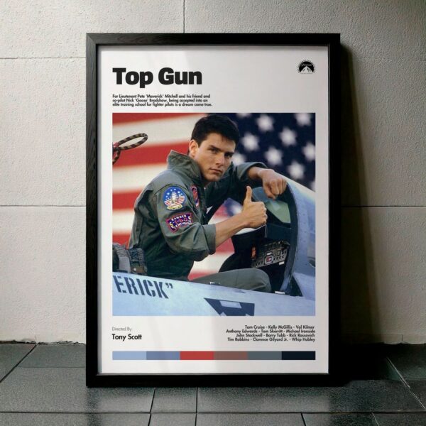 Cuadro Top Gun (Top Gun: Pasión y gloria) Modelo 01