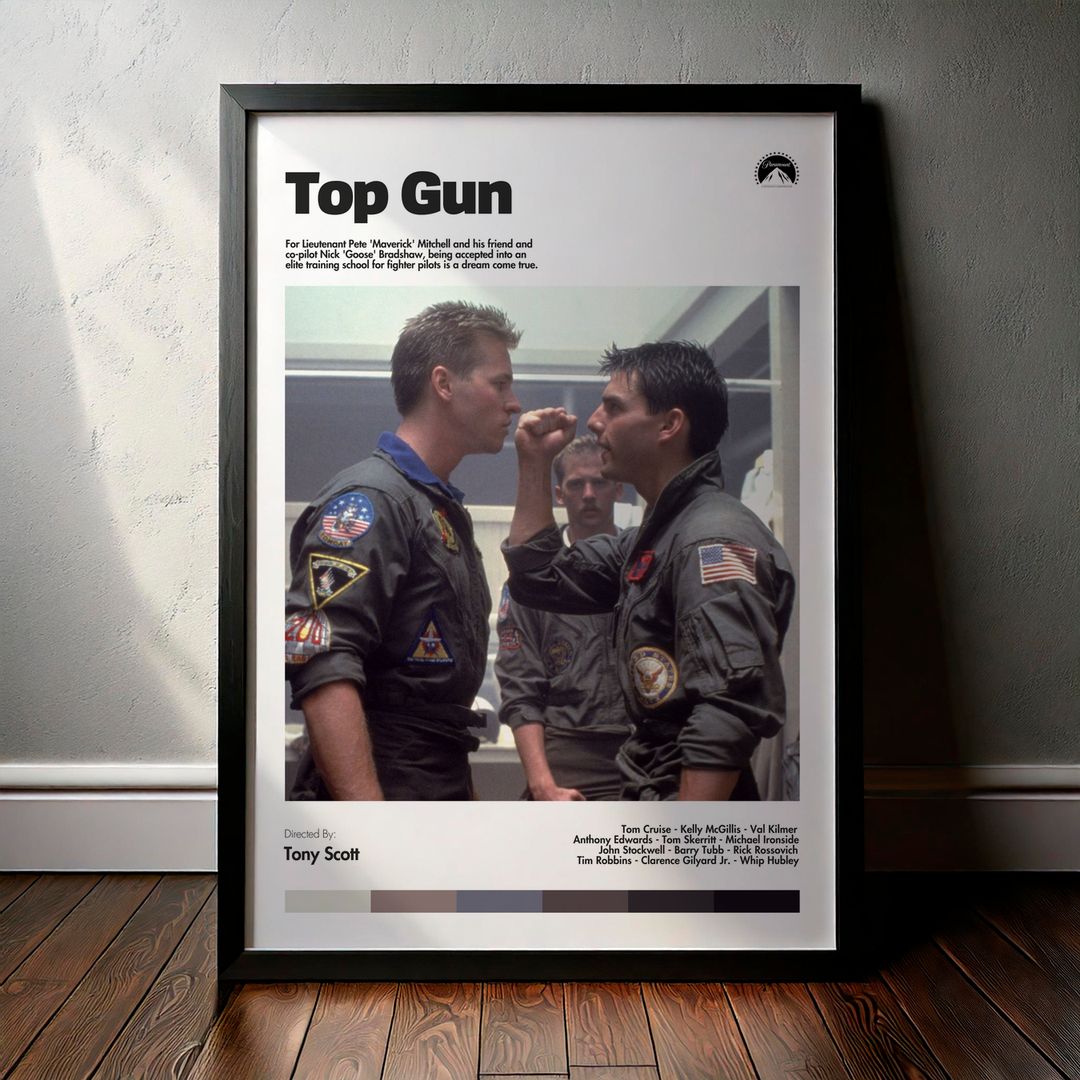 Cuadro Top Gun (Top Gun: Pasión y gloria) Modelo 02