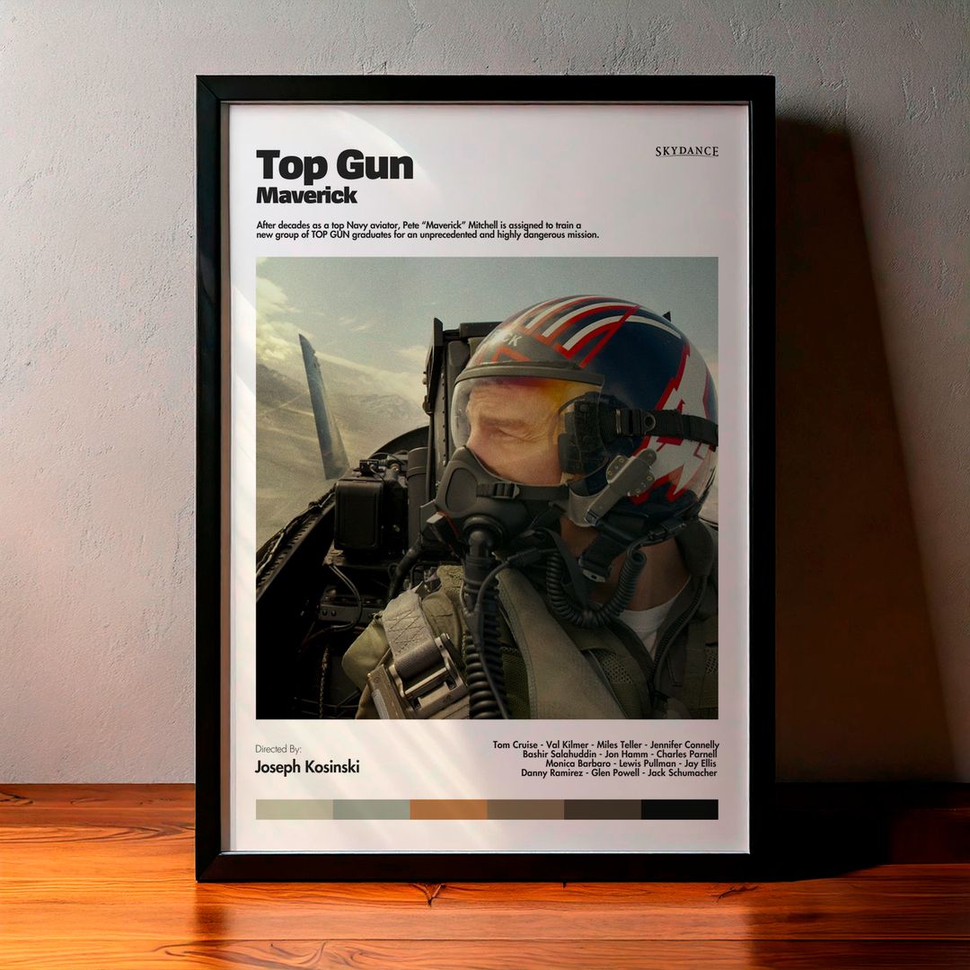 Cuadro Top Gun: Maverick Modelo 07