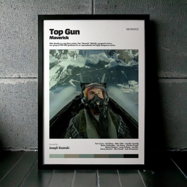 Cuadro Top Gun: Maverick Modelo 01