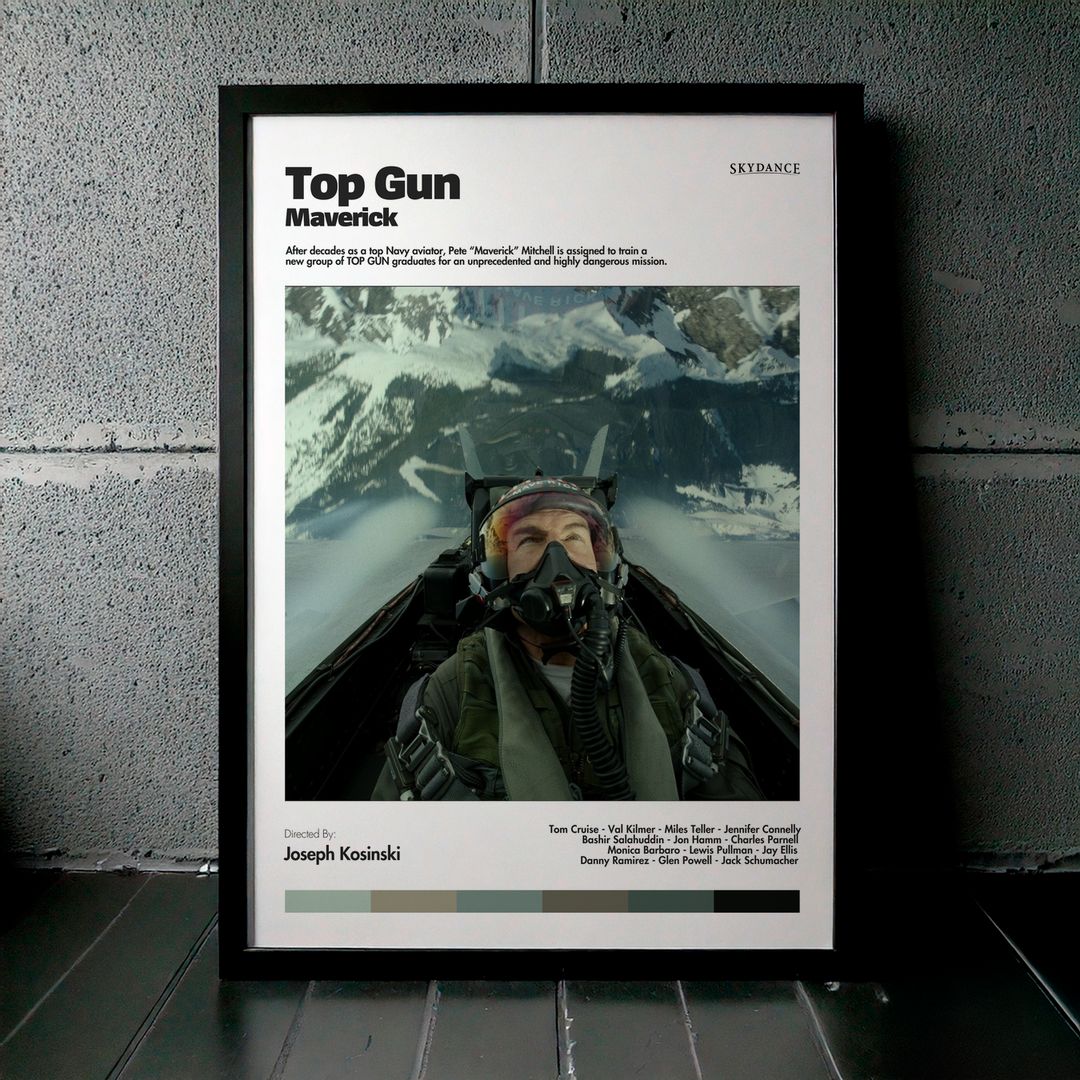 Cuadro Top Gun: Maverick Modelo 01