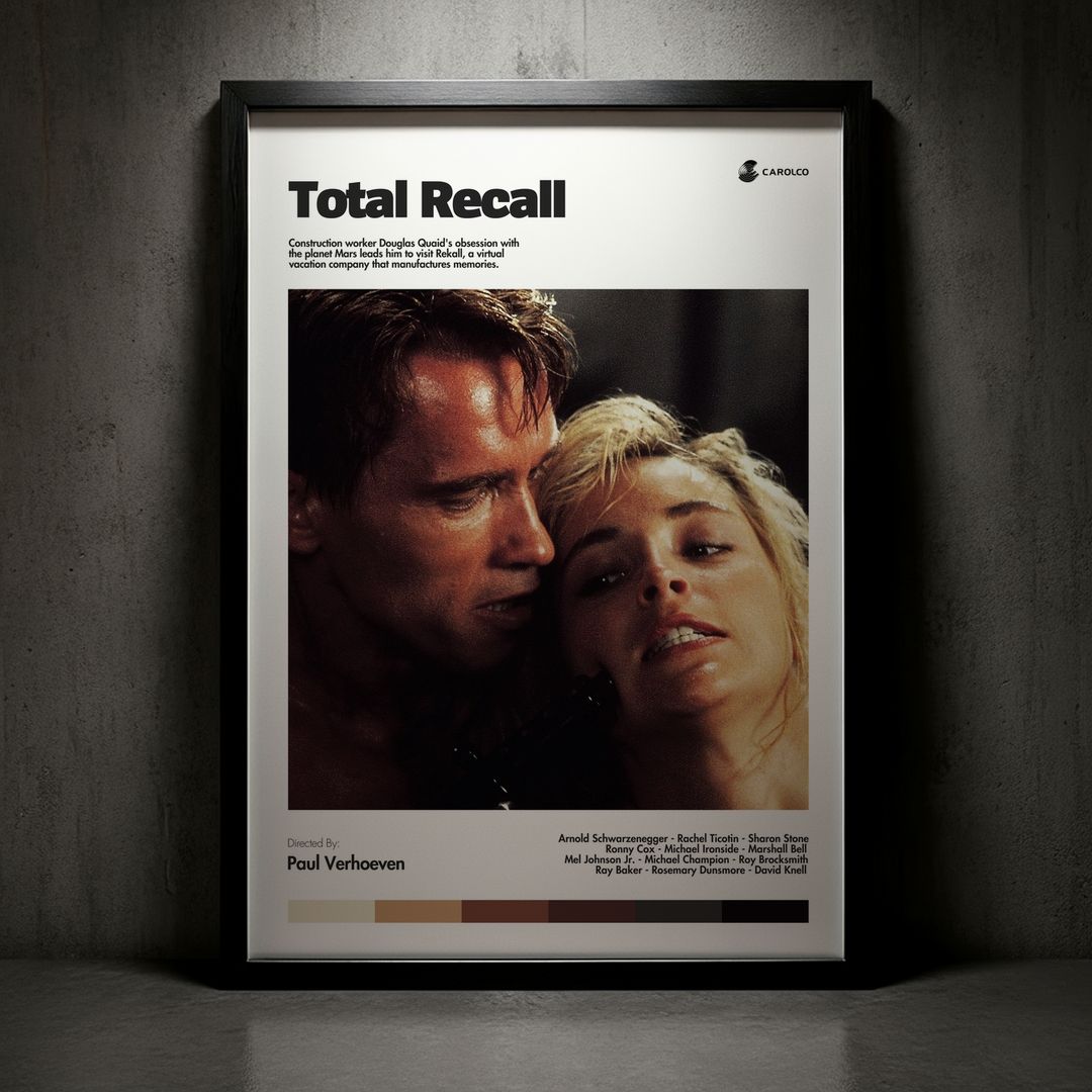 Cuadro Total Recall (El vengador del futuro) Modelo 02
