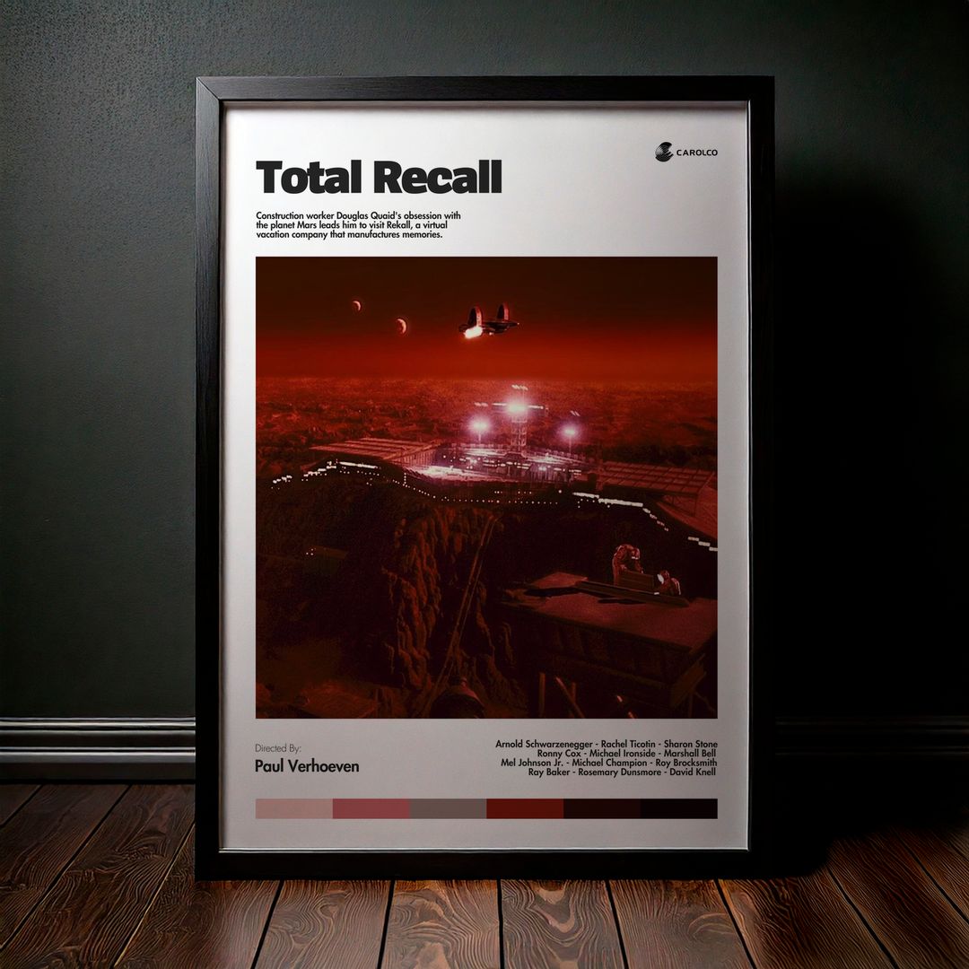 Cuadro Total Recall (El vengador del futuro) Modelo 04